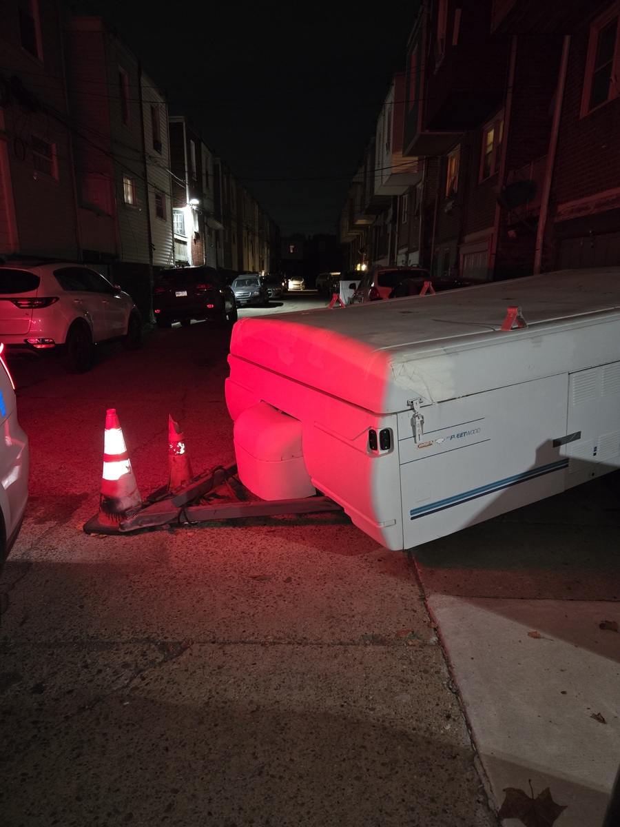 Photographic documentation of the work as submitted to the city's 311 record.