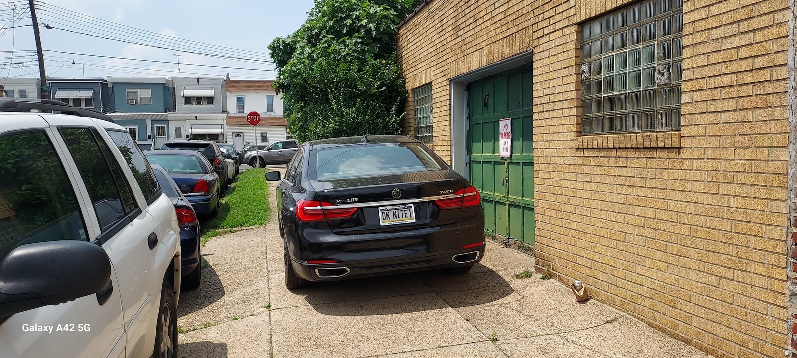 Photographic documentation of the work as submitted to the city's 311 record.