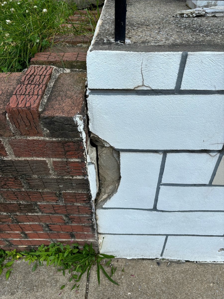 Photographic documentation of the work as submitted to the city's 311 record.
