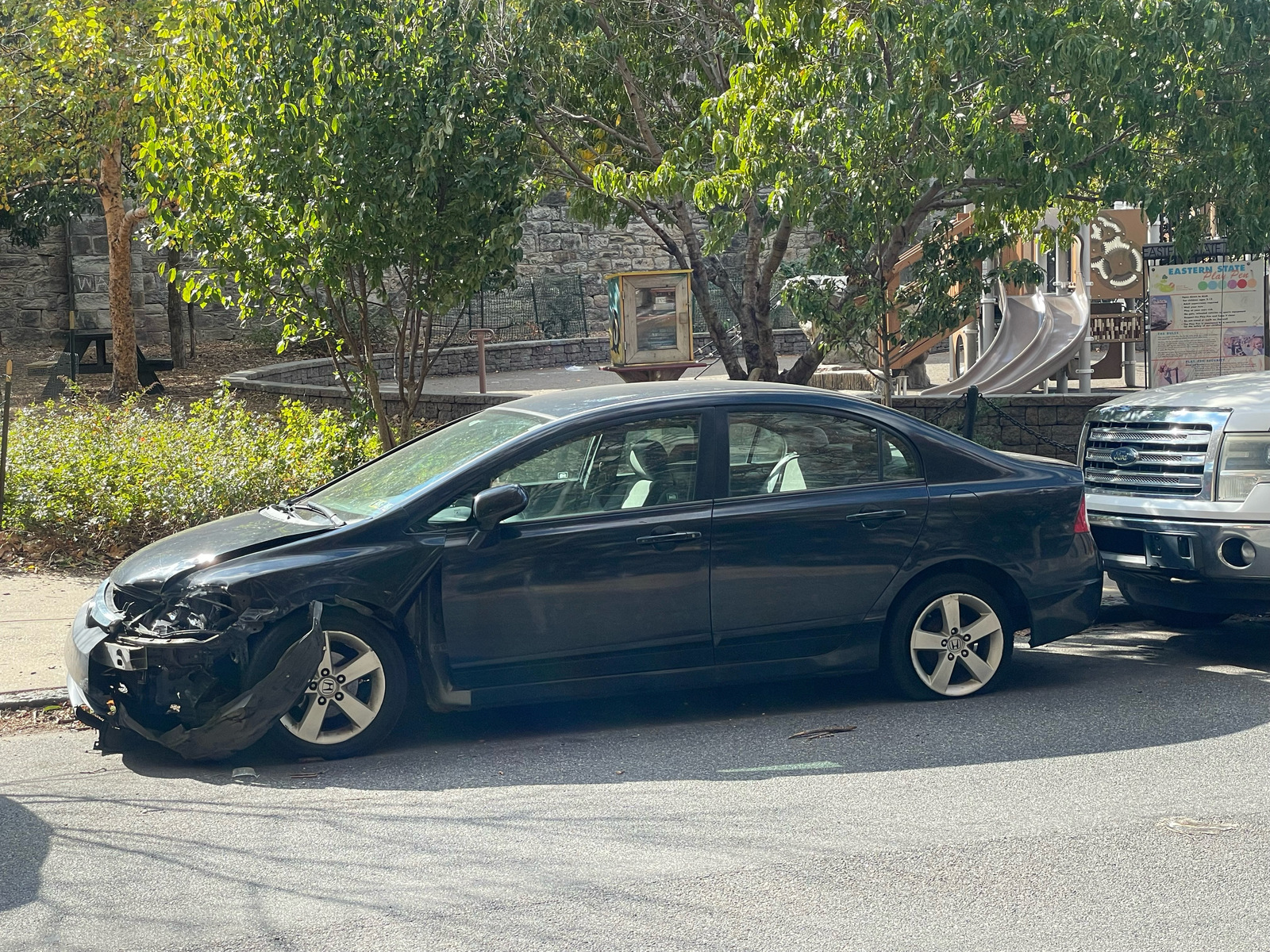 Photographic documentation of the work as submitted to the city's 311 record.
