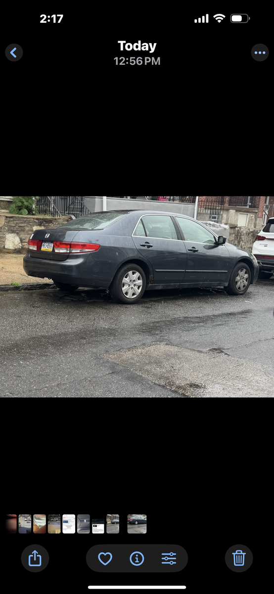 Photographic documentation of the work as submitted to the city's 311 record.