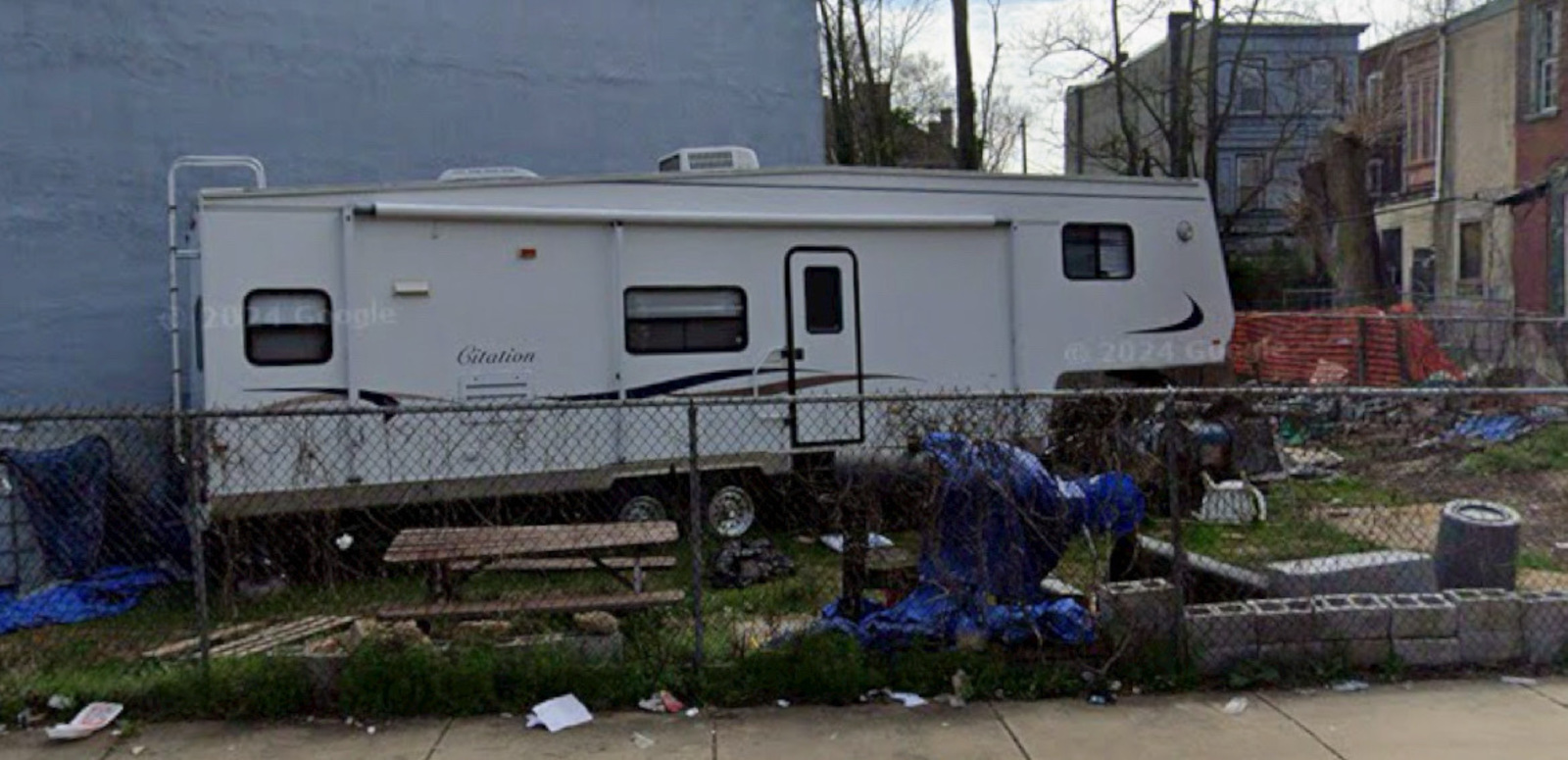 Photographic documentation of the work as submitted to the city's 311 record.