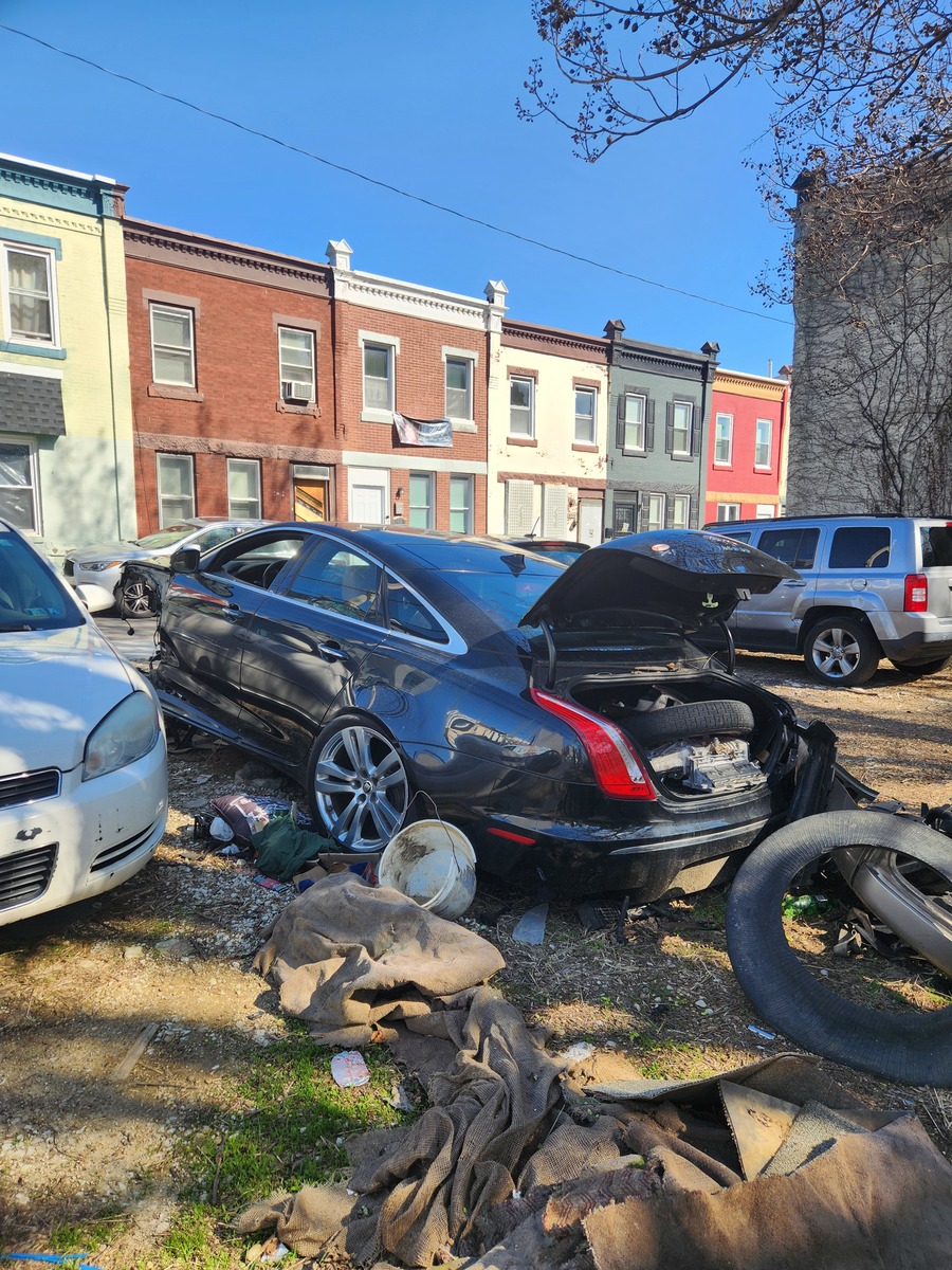 Photographic documentation of the work as submitted to the city's 311 record.