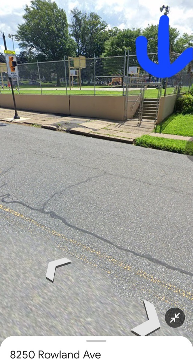 Photographic documentation of the work as submitted to the city's 311 record.