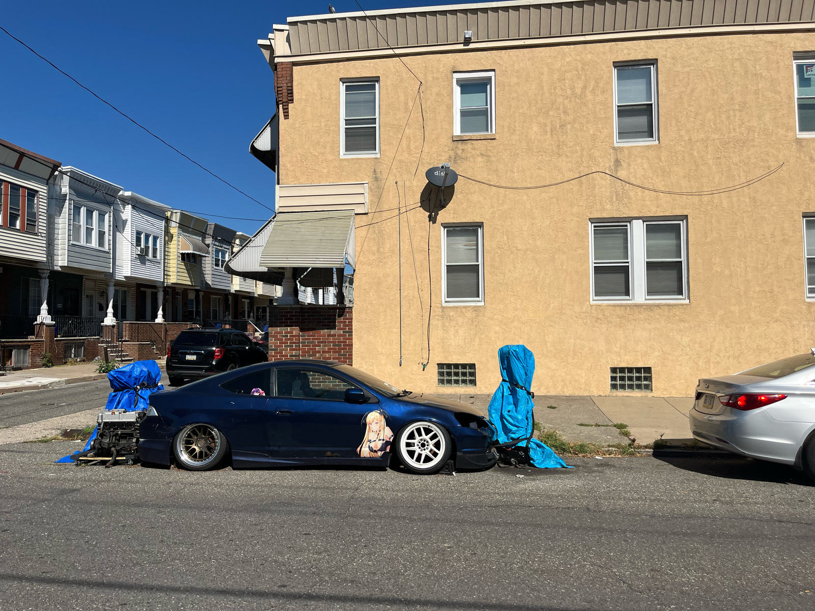Photographic documentation of the work as submitted to the city's 311 record.