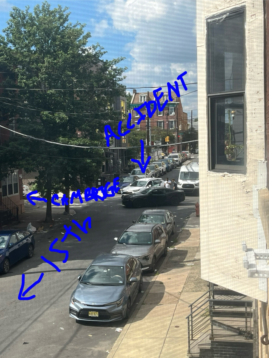 Photographic documentation of the work as submitted to the city's 311 record.