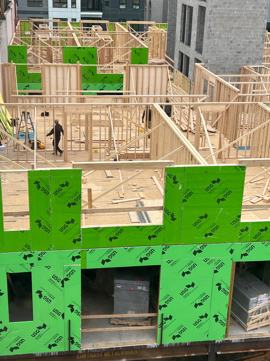 Photographic documentation of the work as submitted to the city's 311 record.