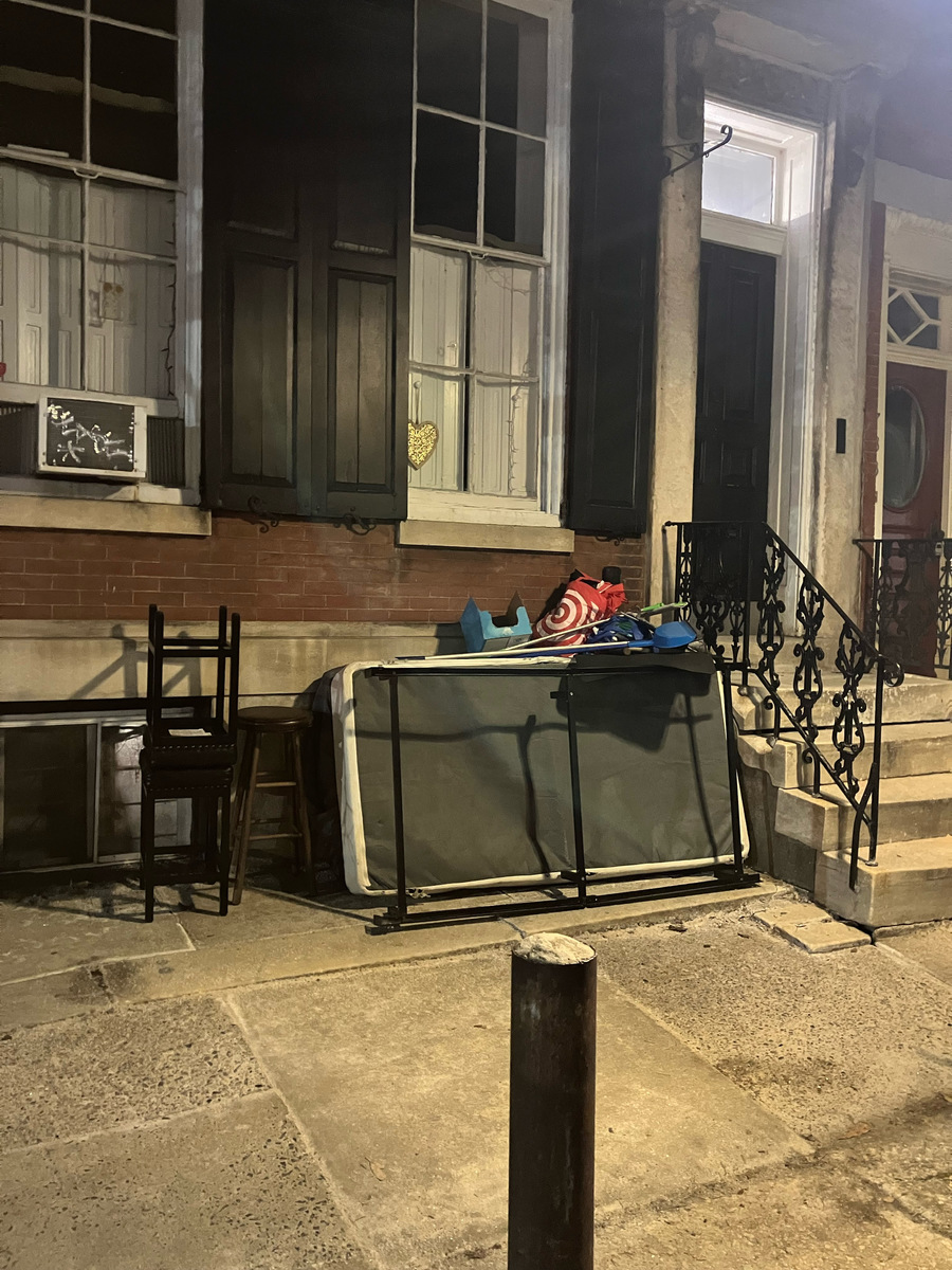 Photographic documentation of the work as submitted to the city's 311 record.