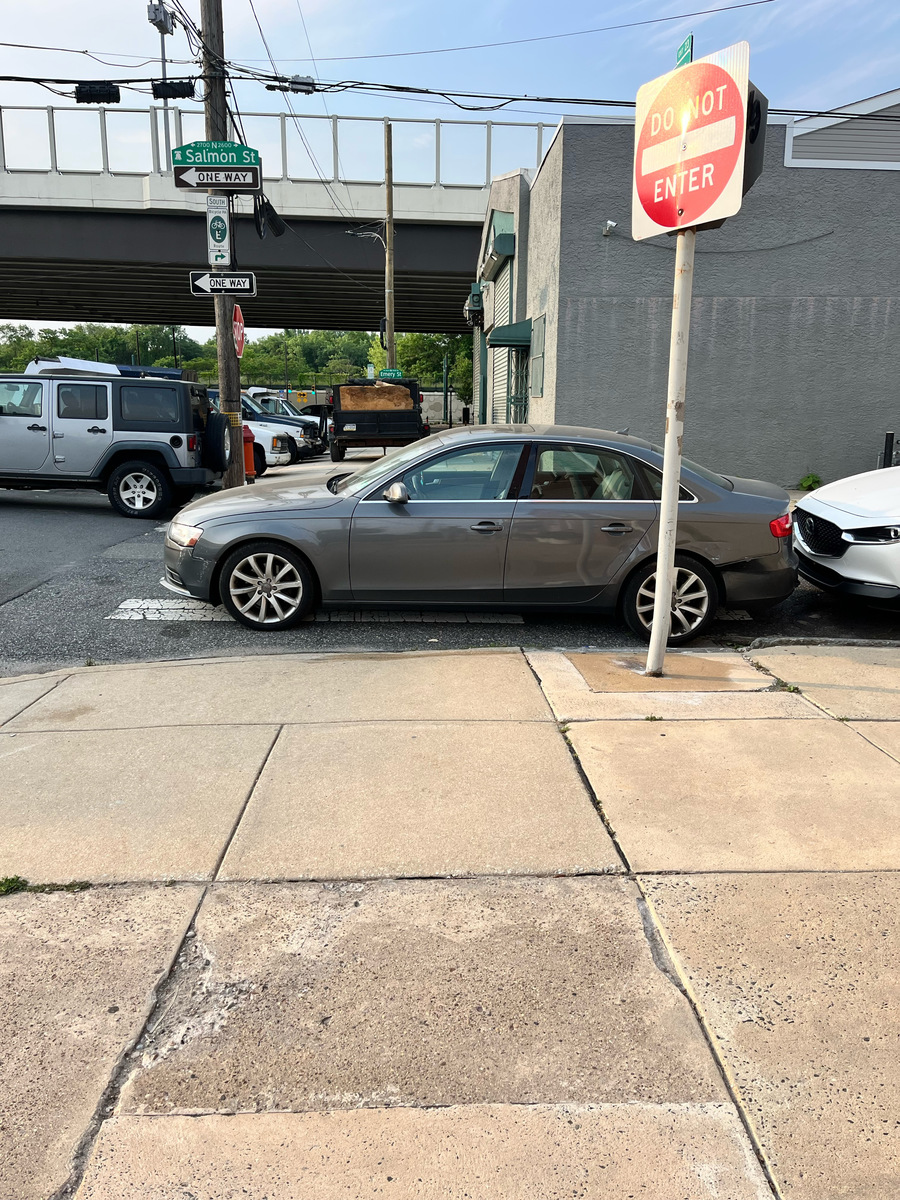 Photographic documentation of the work as submitted to the city's 311 record.