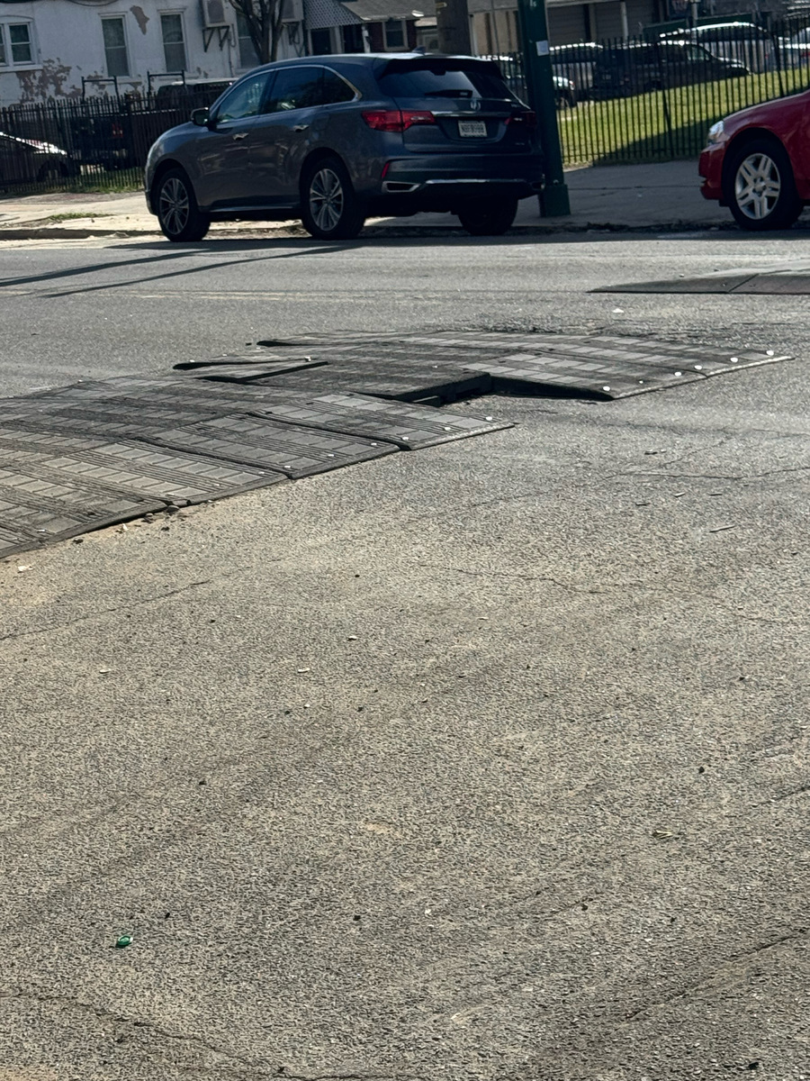 Photographic documentation of the work as submitted to the city's 311 record.