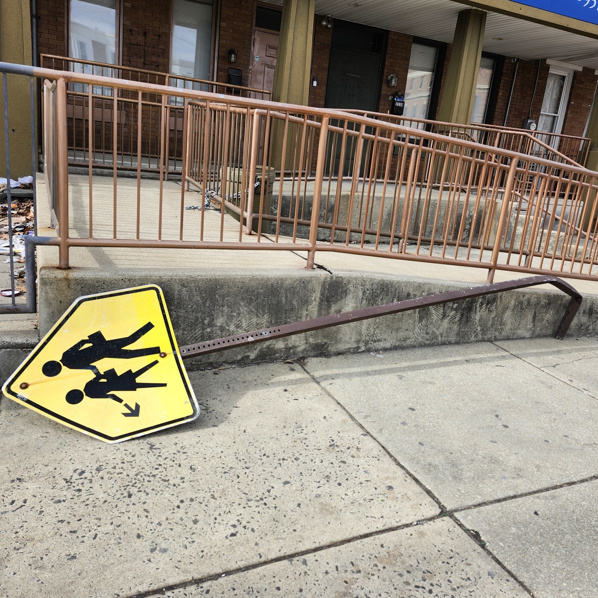 Photographic documentation of the work as submitted to the city's 311 record.
