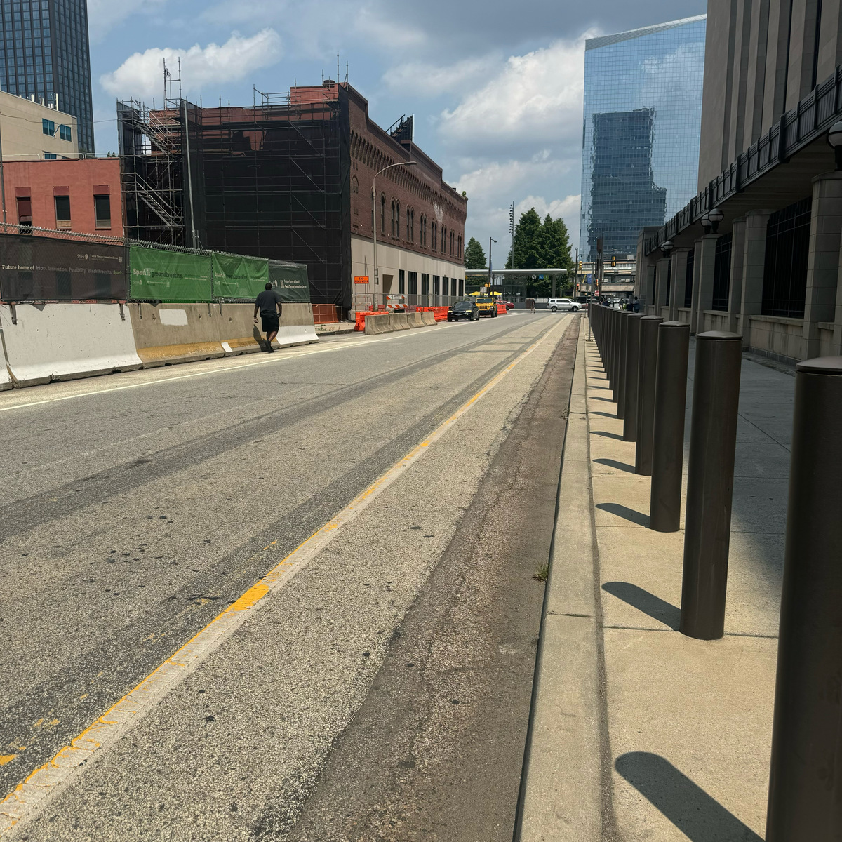 Photographic documentation of the work as submitted to the city's 311 record.
