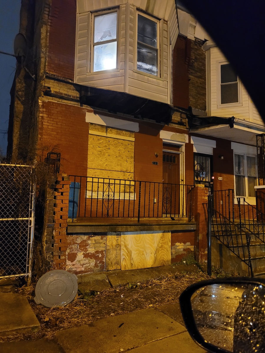 Photographic documentation of the work as submitted to the city's 311 record.