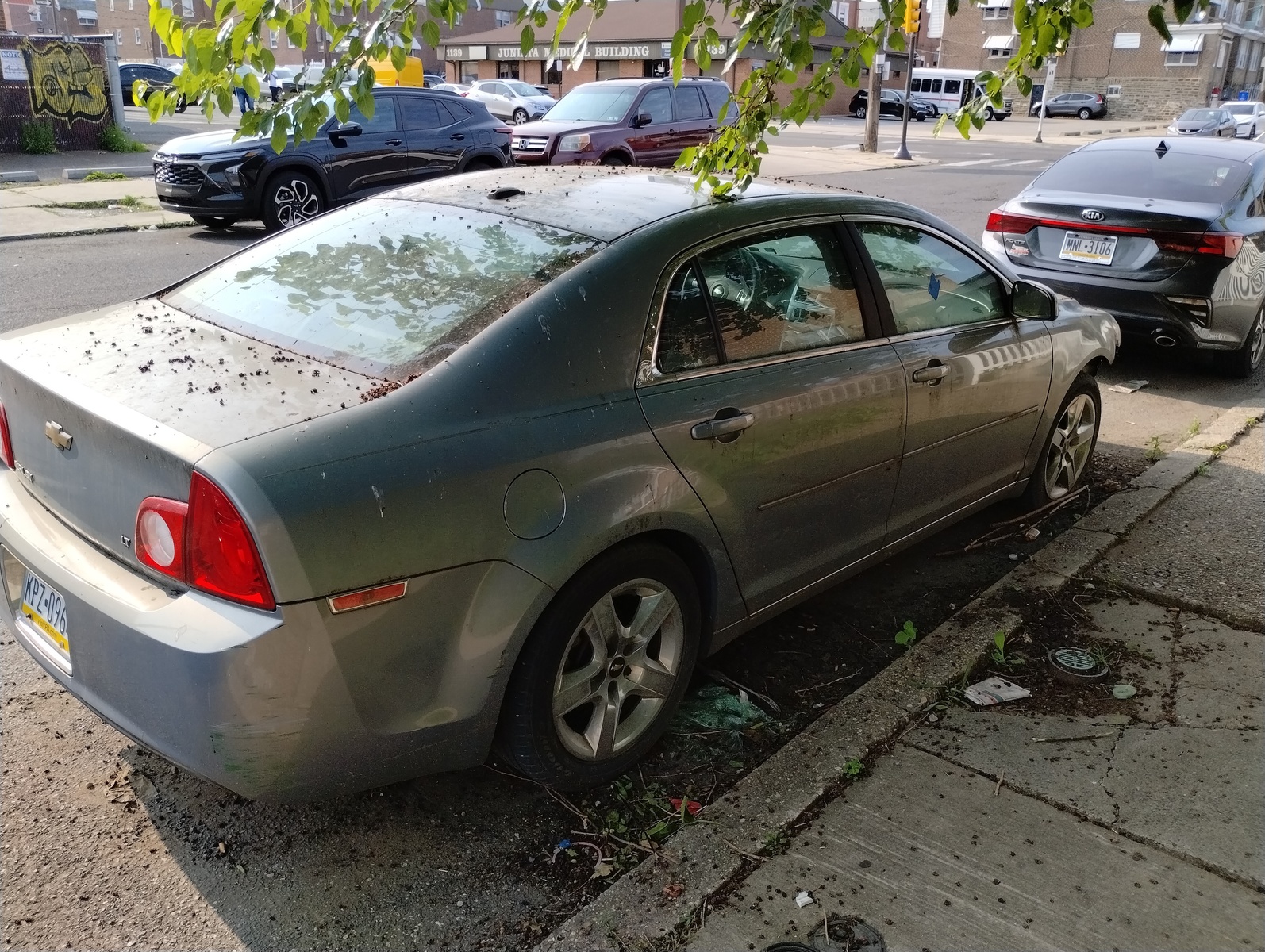 Photographic documentation of the work as submitted to the city's 311 record.