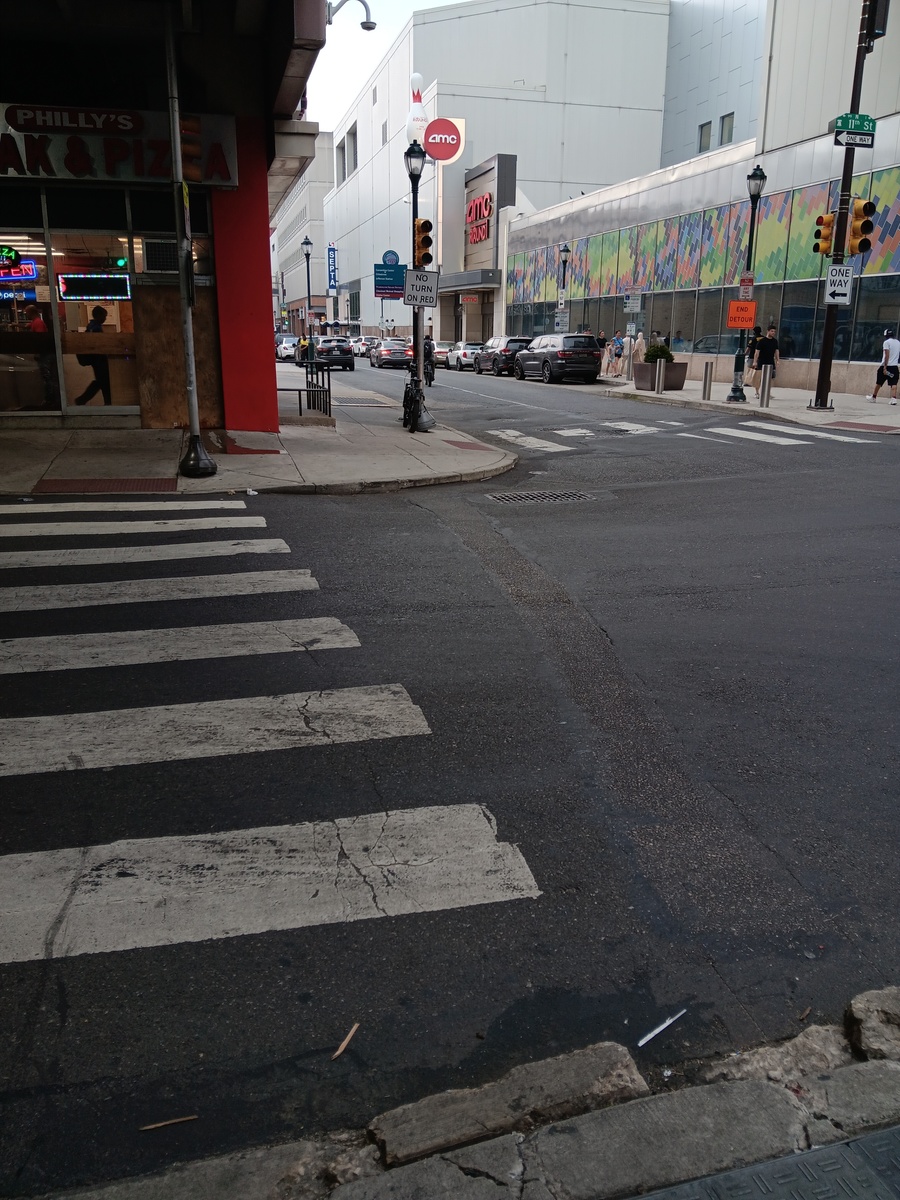 Photographic documentation of the work as submitted to the city's 311 record.