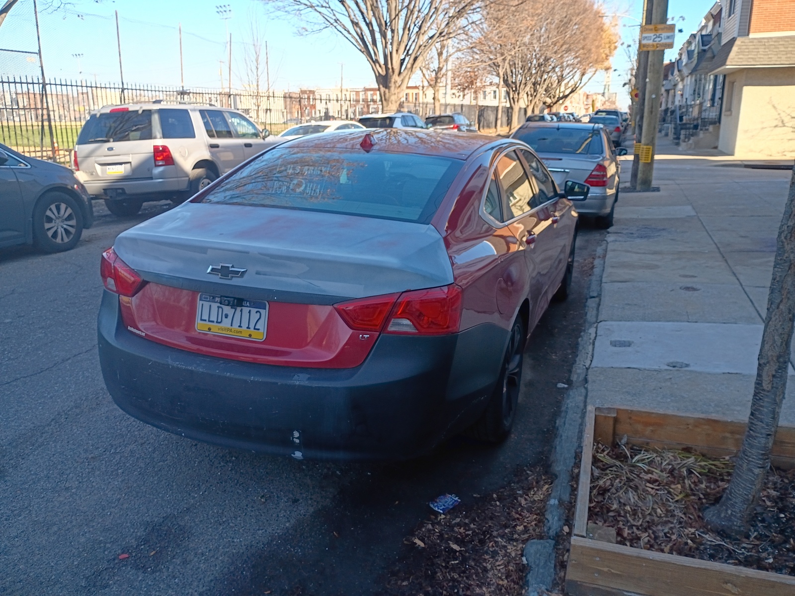 Photographic documentation of the work as submitted to the city's 311 record.