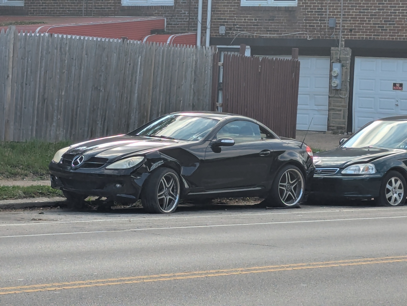 Photographic documentation of the work as submitted to the city's 311 record.