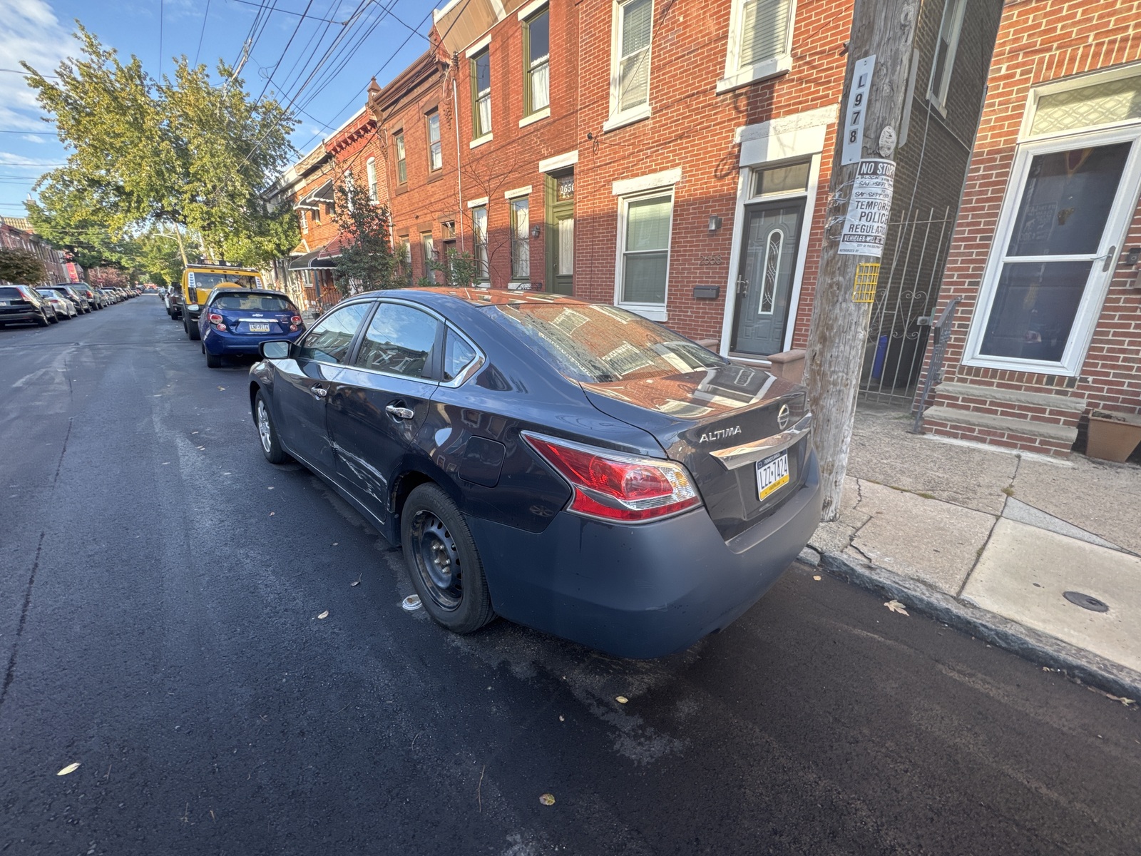 Photographic documentation of the work as submitted to the city's 311 record.