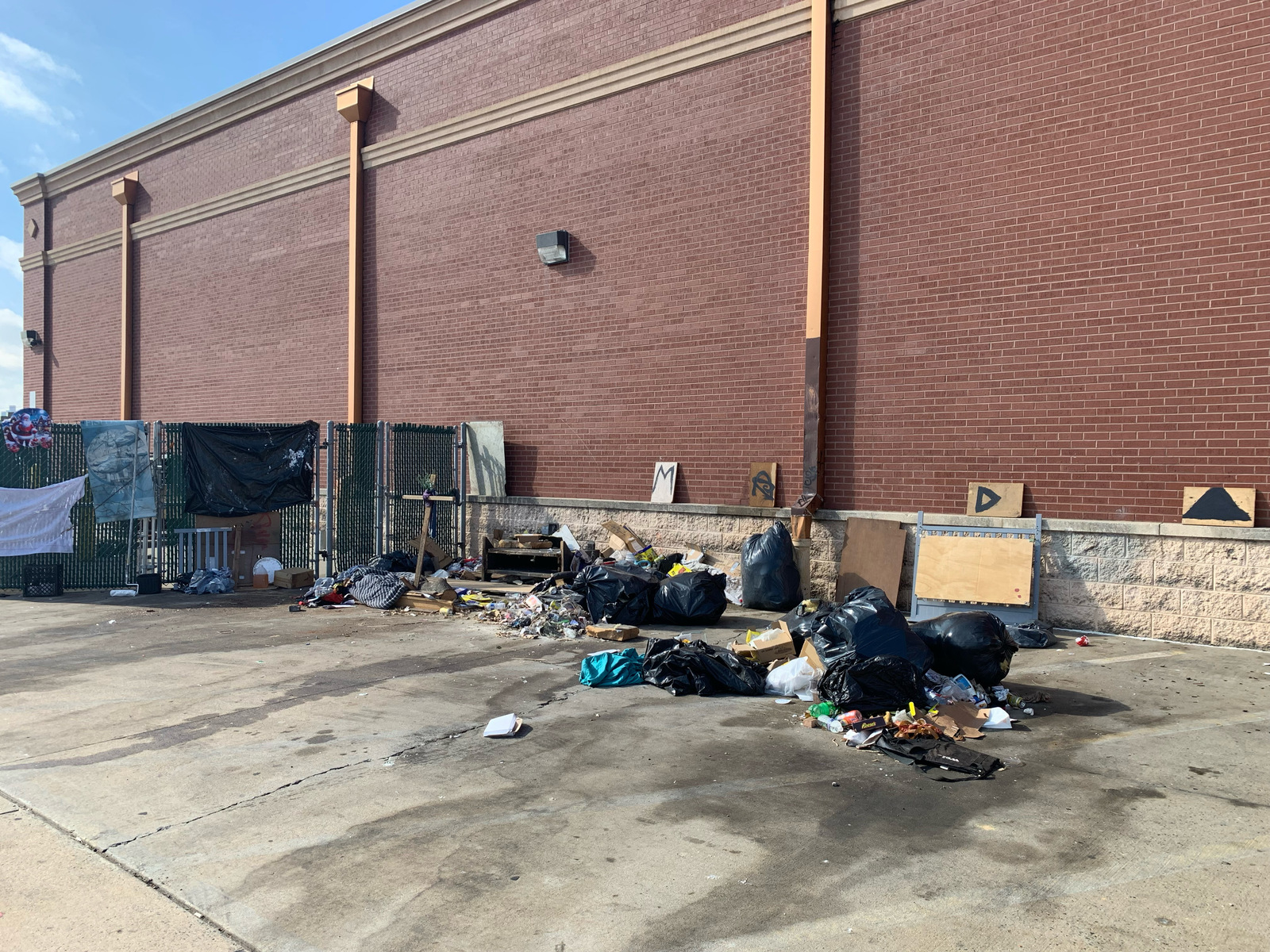 Photographic documentation of the work as submitted to the city's 311 record.