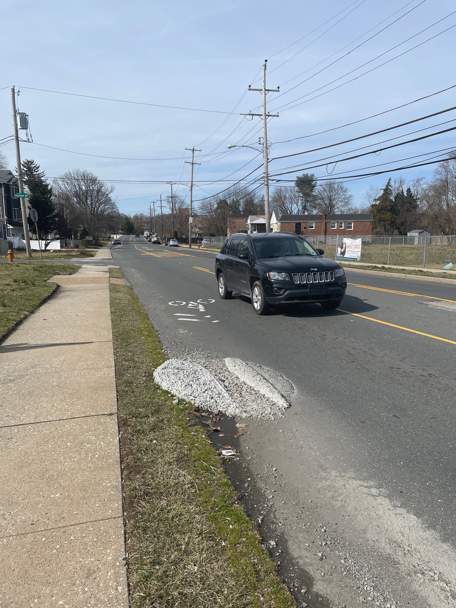 Photographic documentation of the work as submitted to the city's 311 record.