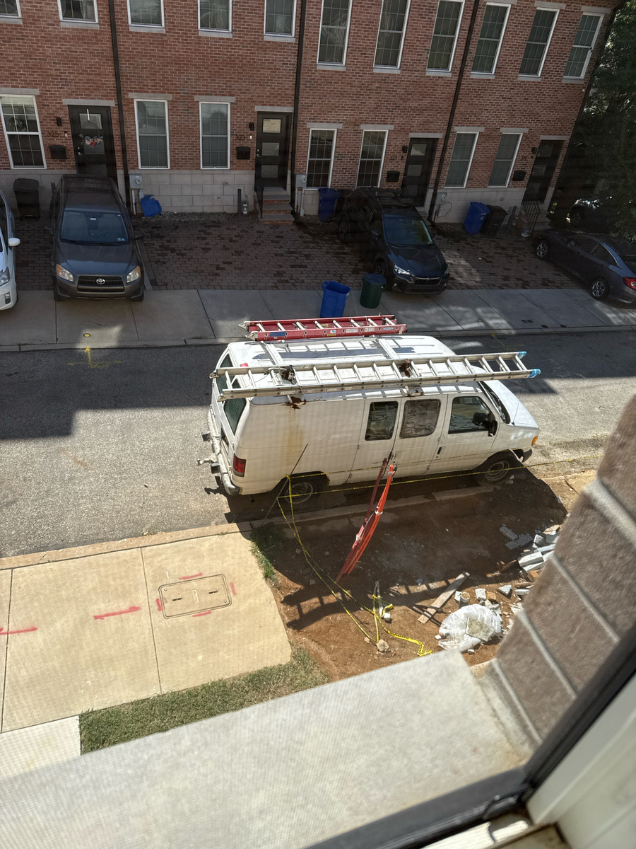 Photographic documentation of the work as submitted to the city's 311 record.