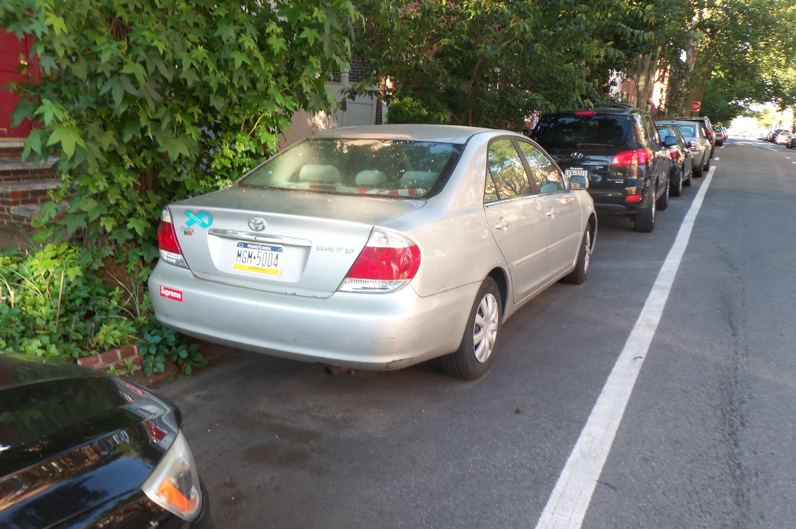 Photographic documentation of the work as submitted to the city's 311 record.