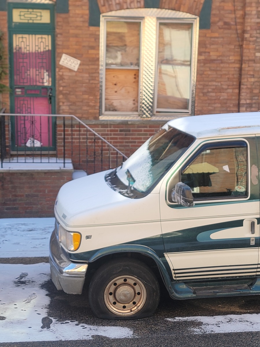Photographic documentation of the work as submitted to the city's 311 record.