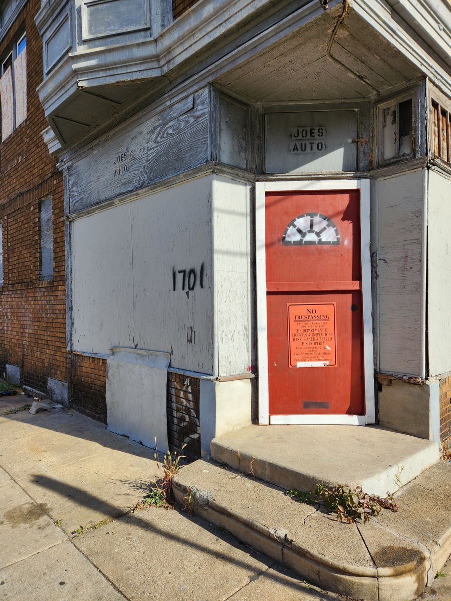 Photographic documentation of the work as submitted to the city's 311 record.