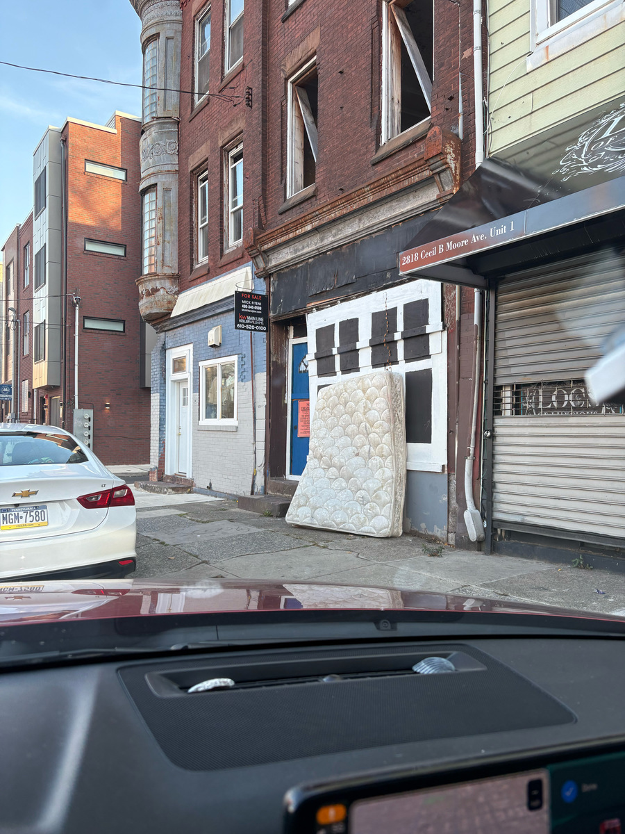 Photographic documentation of the work as submitted to the city's 311 record.