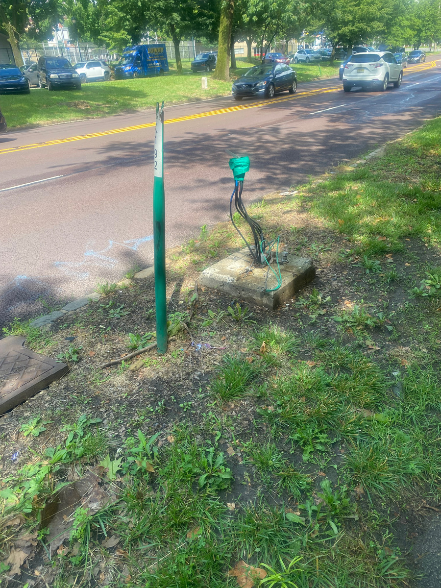Photographic documentation of the work as submitted to the city's 311 record.
