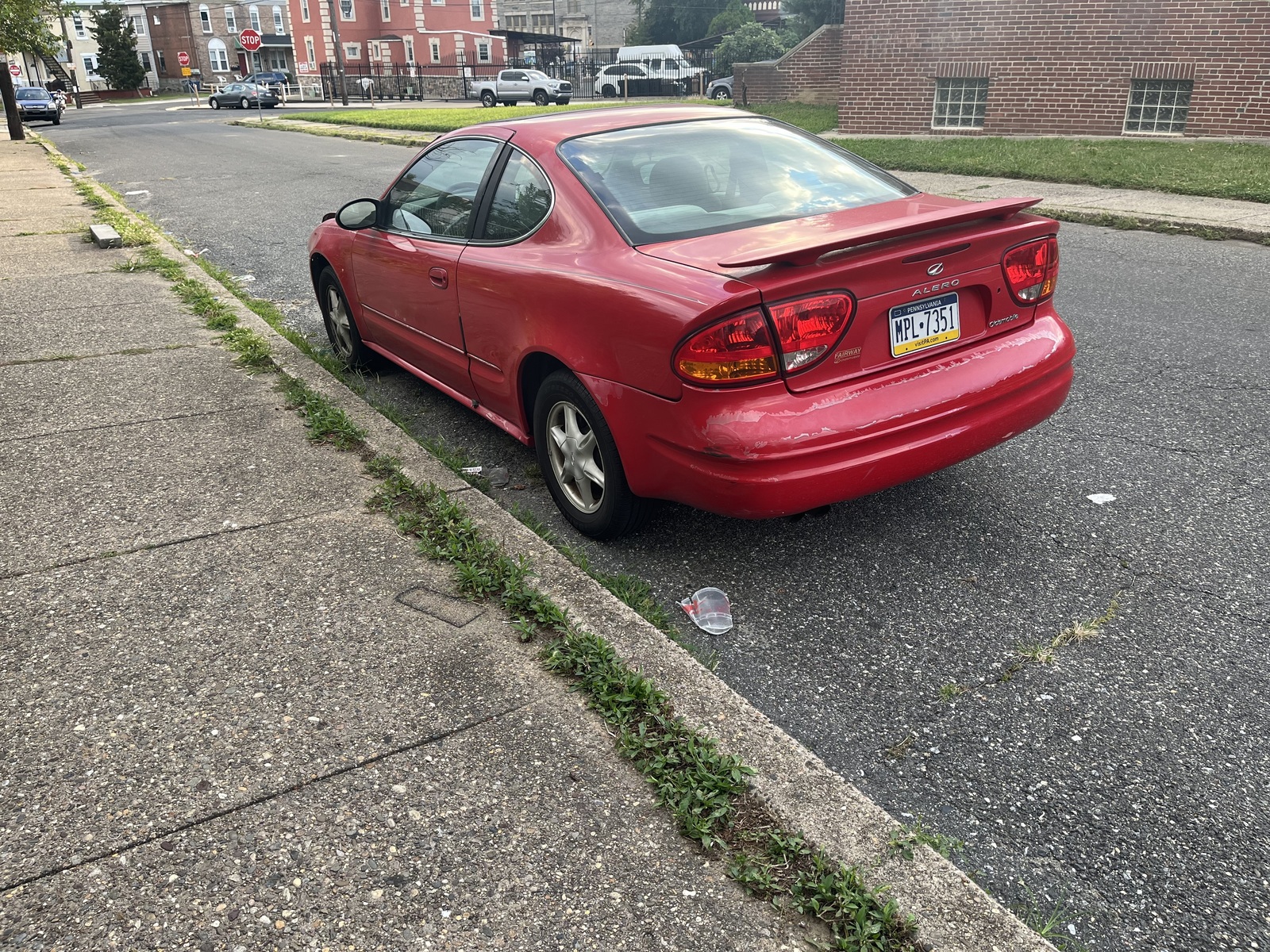 Photographic documentation of the work as submitted to the city's 311 record.