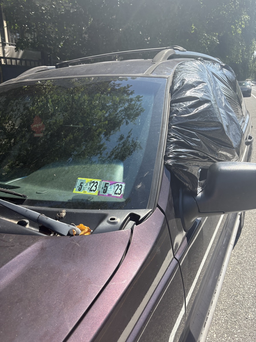 Photographic documentation of the work as submitted to the city's 311 record.