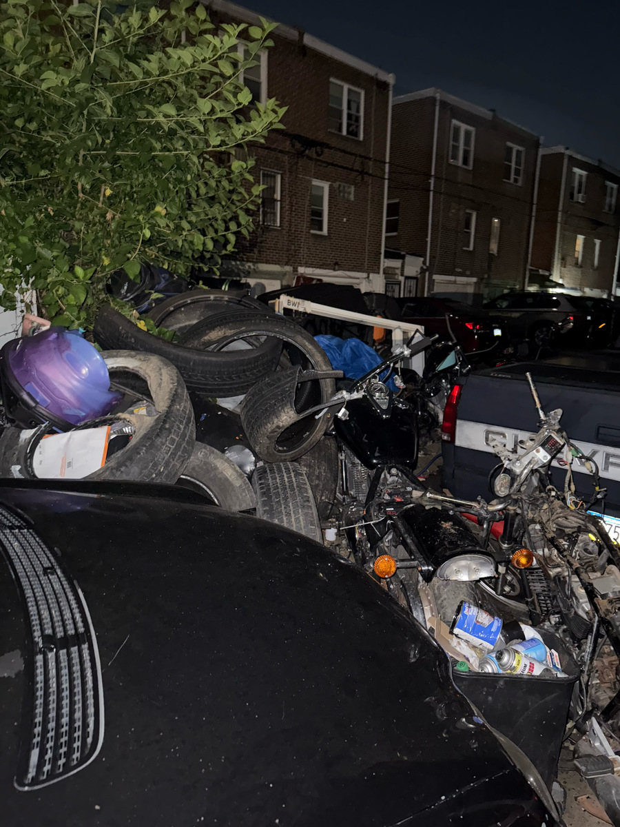 Photographic documentation of the work as submitted to the city's 311 record.