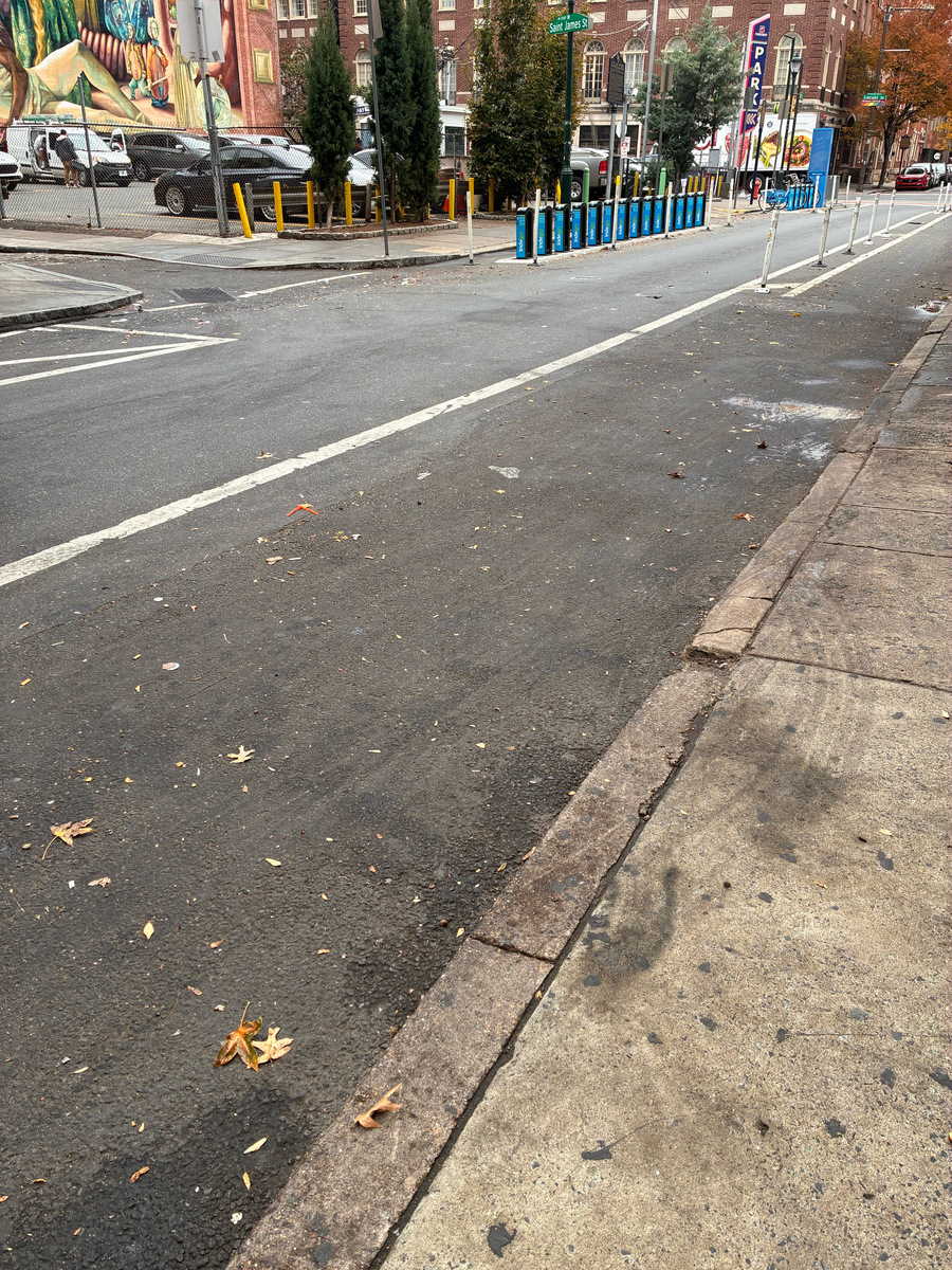 Photographic documentation of the work as submitted to the city's 311 record.