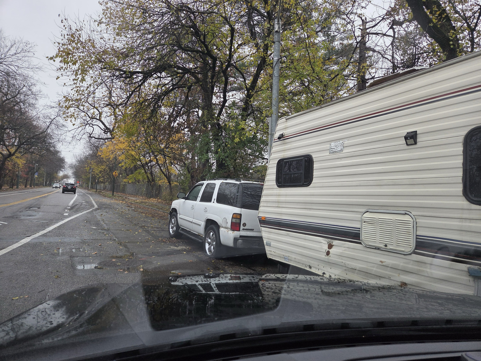 Photographic documentation of the work as submitted to the city's 311 record.