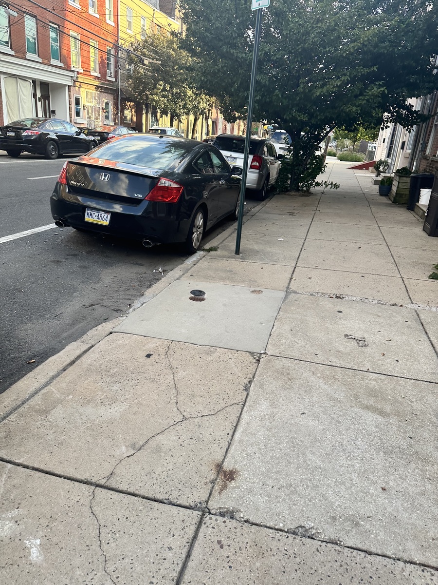 Photographic documentation of the work as submitted to the city's 311 record.