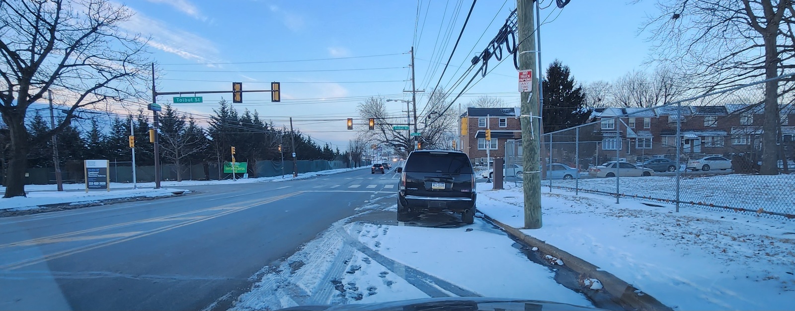 Photographic documentation of the work as submitted to the city's 311 record.
