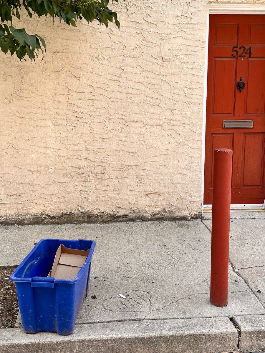 Photographic documentation of the work as submitted to the city's 311 record.