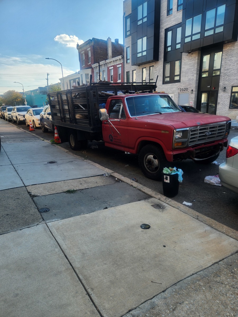 Photographic documentation of the work as submitted to the city's 311 record.