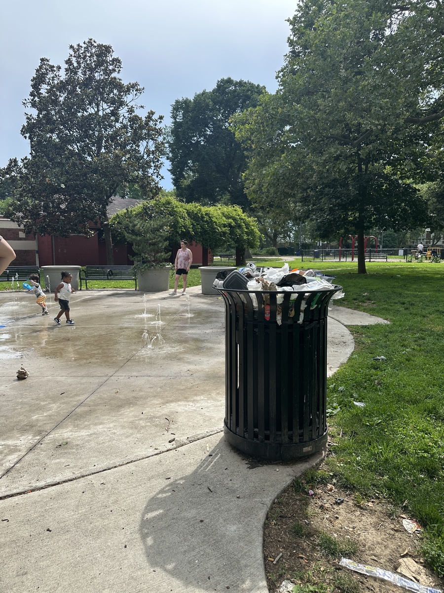 Photographic documentation of the work as submitted to the city's 311 record.