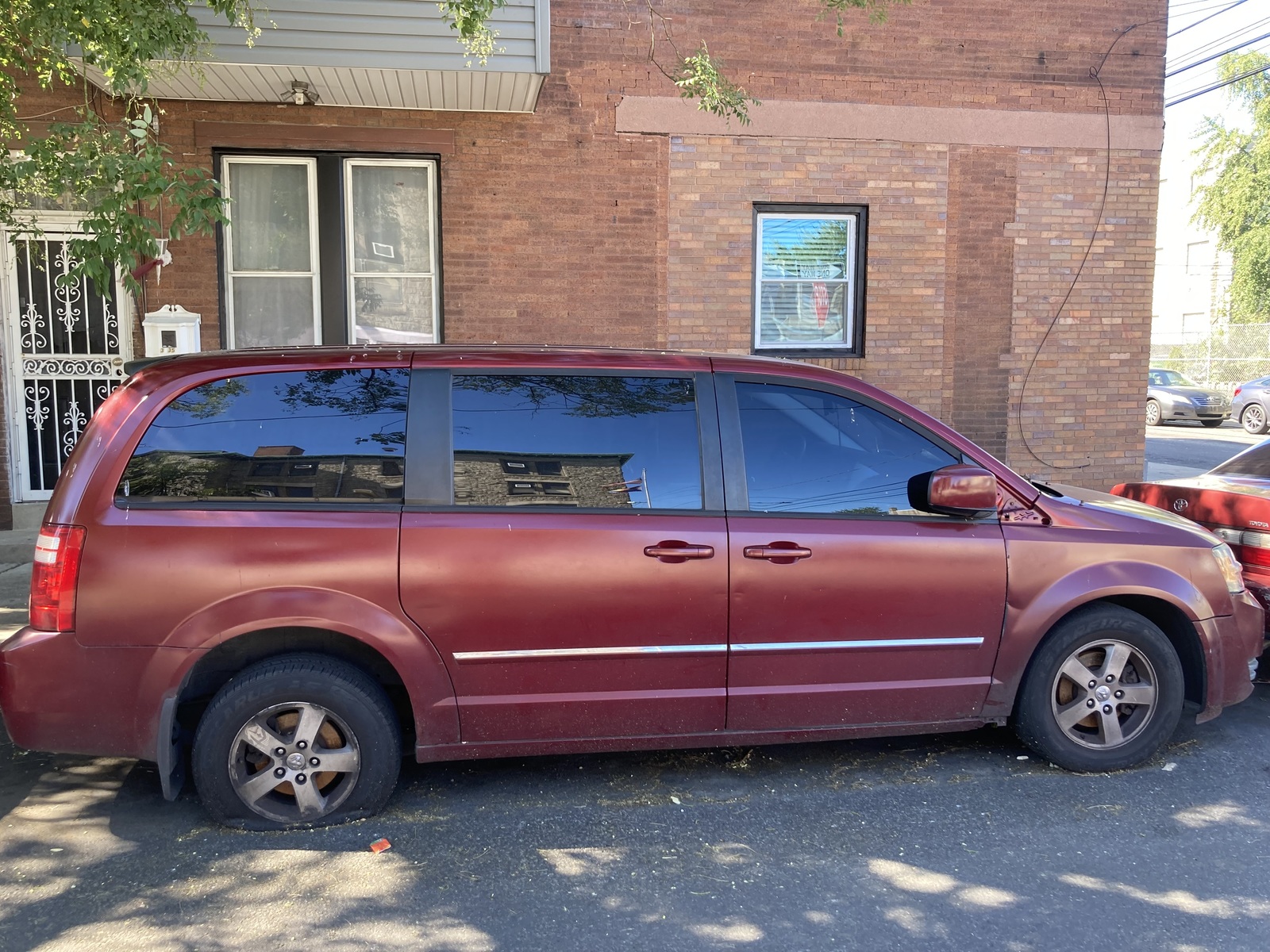 Photographic documentation of the work as submitted to the city's 311 record.