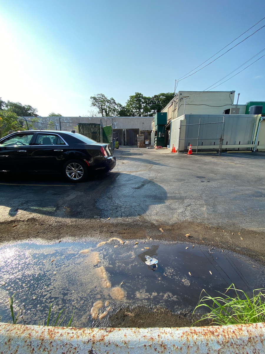 Photographic documentation of the work as submitted to the city's 311 record.