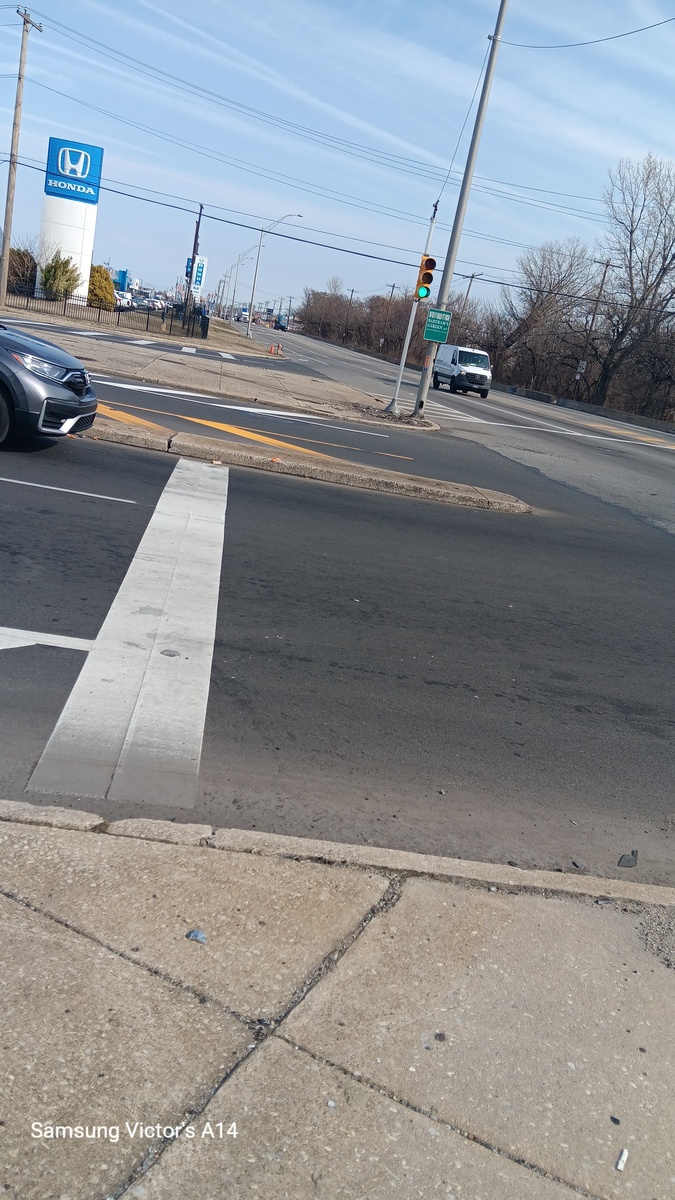 Photographic documentation of the work as submitted to the city's 311 record.