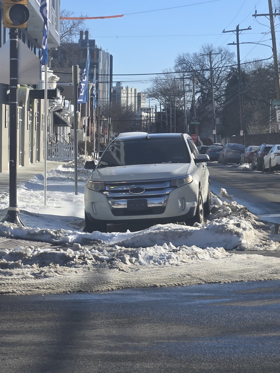 Photographic documentation of the work as submitted to the city's 311 record.