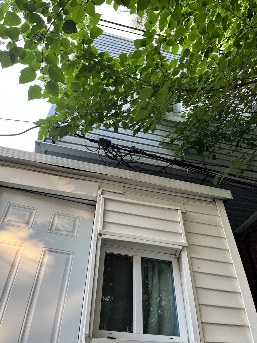 Photographic documentation of the work as submitted to the city's 311 record.
