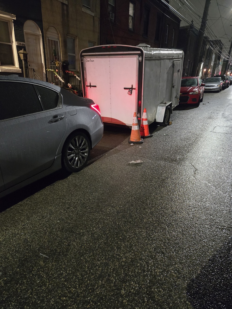 Photographic documentation of the work as submitted to the city's 311 record.