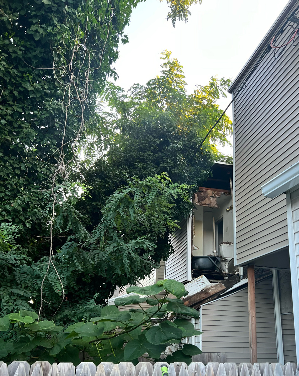 Photographic documentation of the work as submitted to the city's 311 record.