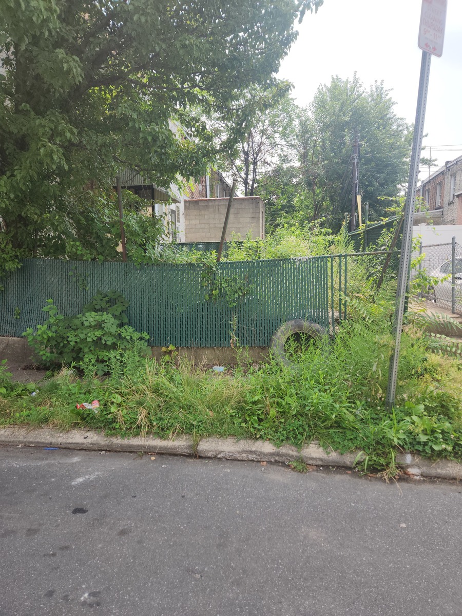 Photographic documentation of the work as submitted to the city's 311 record.