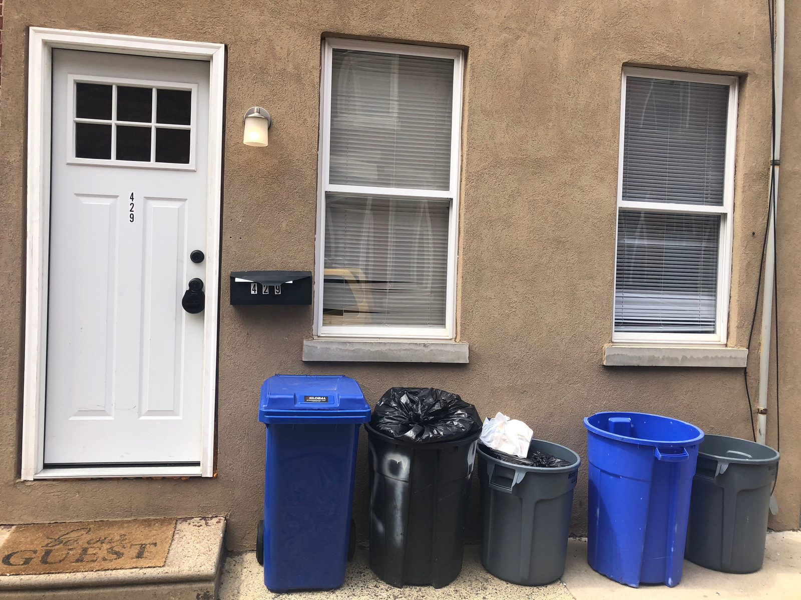 Photographic documentation of the work as submitted to the city's 311 record.