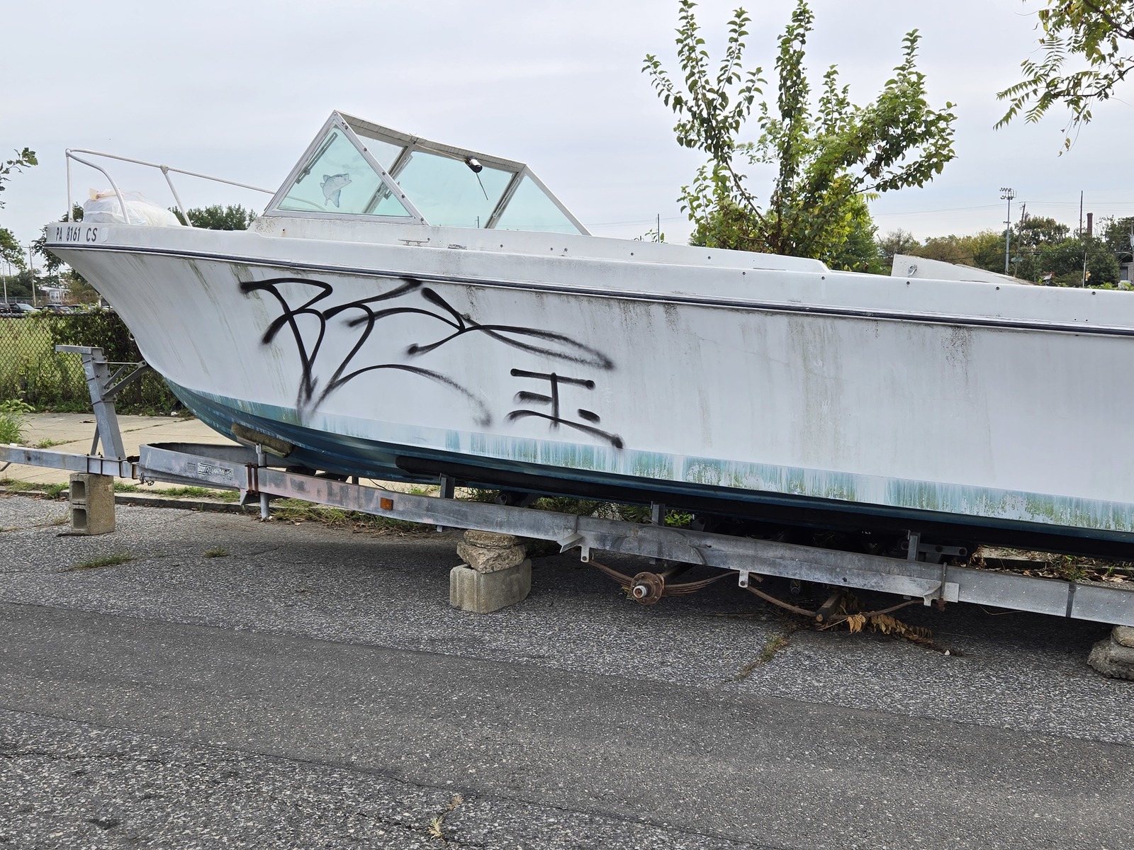 Photographic documentation of the work as submitted to the city's 311 record.